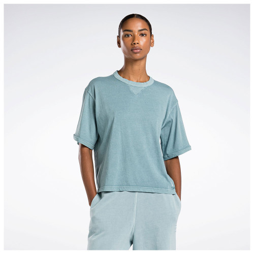 Reebok Γυναικεία κοντομάνικη μπλούζα Classics Natural Dye Boxy Tee